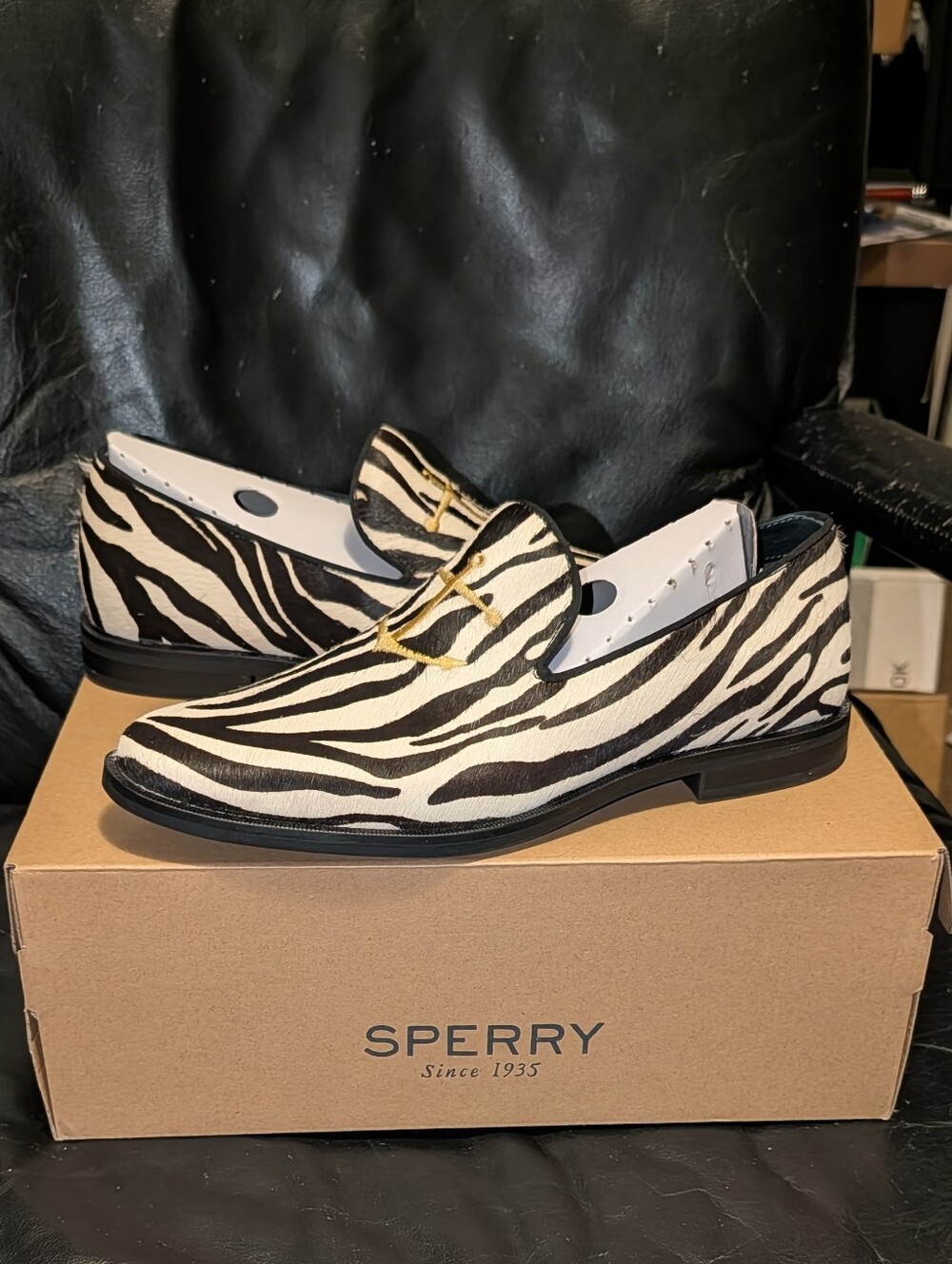 Sperry Overlook Loafers - 'Zebra'